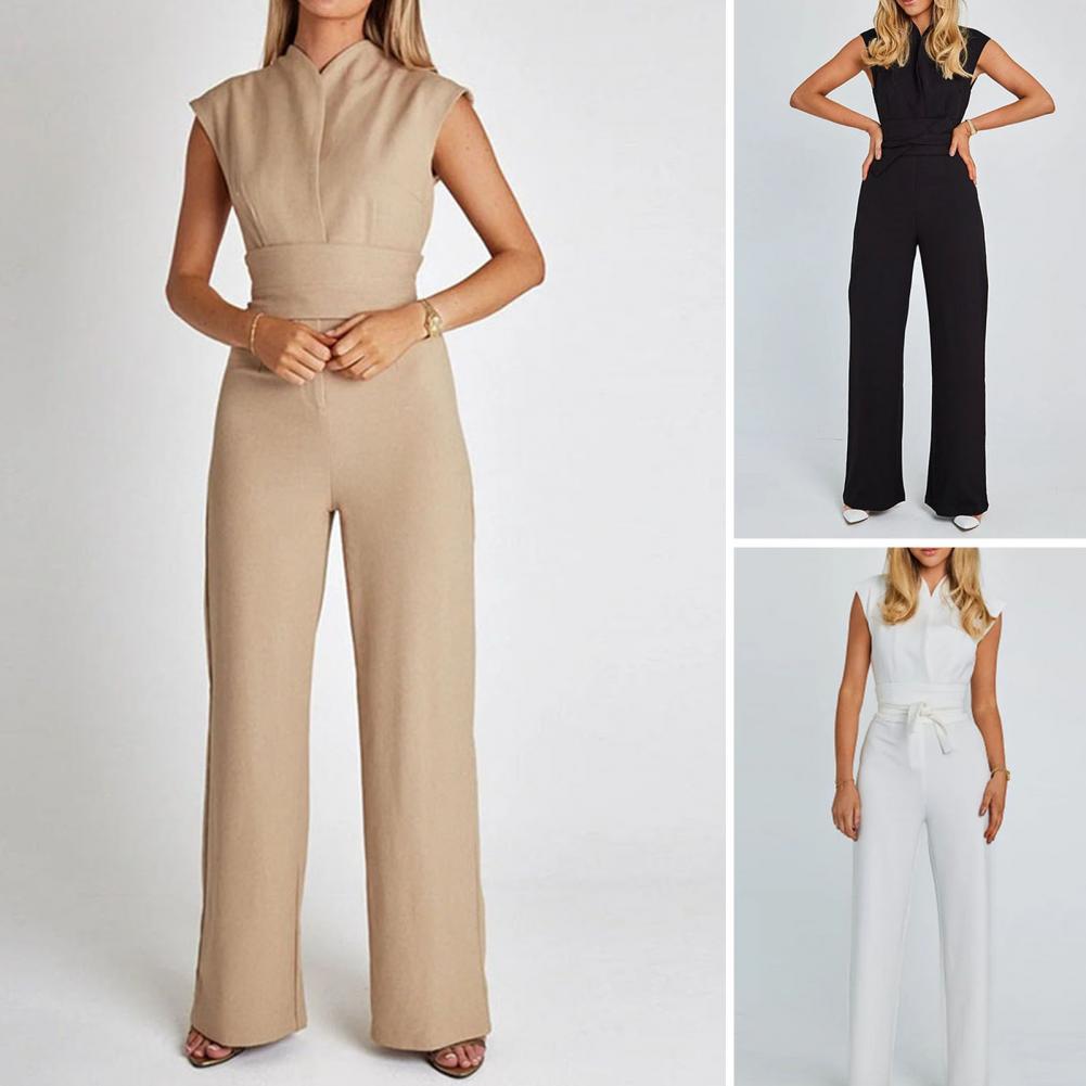 Cavene | Jumpsuit mit weitem Bein