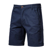 Mike | Premium maßgeschneiderte Shorts – Raffinierter Komfort und zeitloser Stil – Marineblau