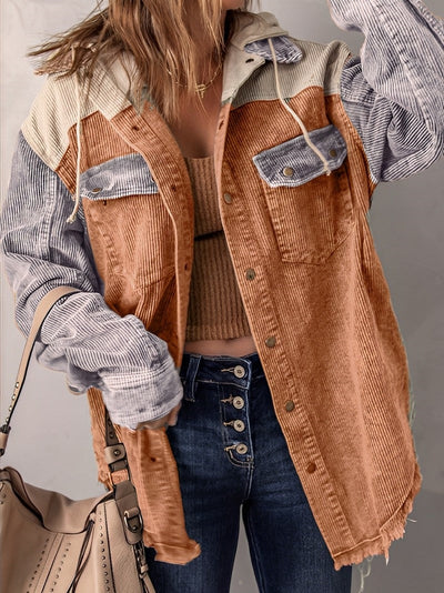 Bianka - Stylische 3-farbige Jacke