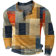 BEECK™ | FARBENFROHES HERREN-LANGARMSHIRT – Braun