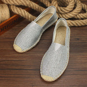 Bramley - Leichte Slip-on-Espadrilles – Grau
