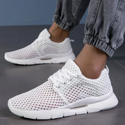 Jannik | Luftdurchlässige Herren-Sneaker für Sport und Freizeit – Weiß