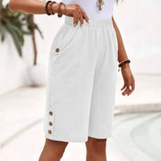 Sommerfeld | Bequeme Damen-Shorts – Weiß