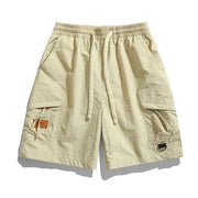 Elias - Herren Cargo-Shorts mit Taschen – Cremefarben