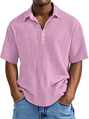 Sommerfeld | Retro-Sommerhemd für Herren (1 kaufen, 1 GRATIS dazu) – Rosa