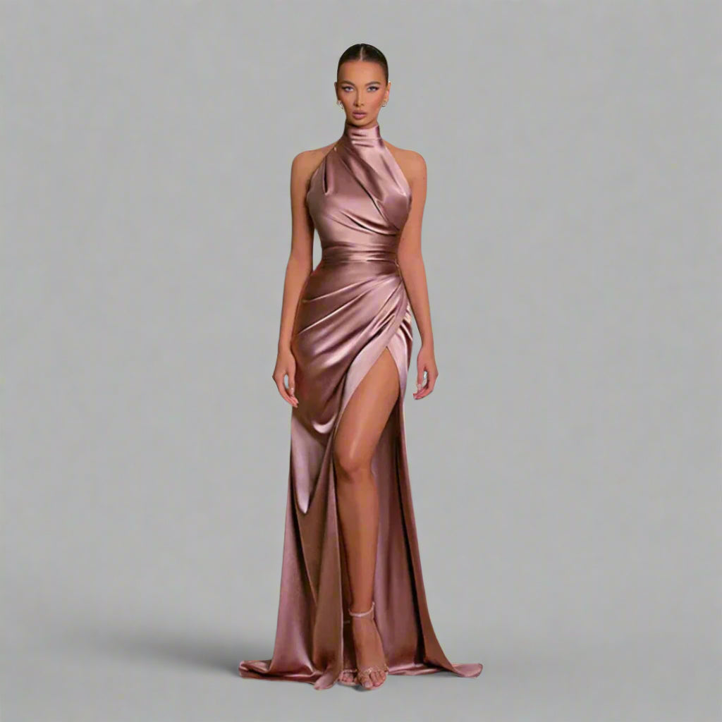 Constanze | Elegantes Kleid mit Schlitz