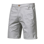 Mike | Premium maßgeschneiderte Shorts – Raffinierter Komfort und zeitloser Stil – Hellgrau