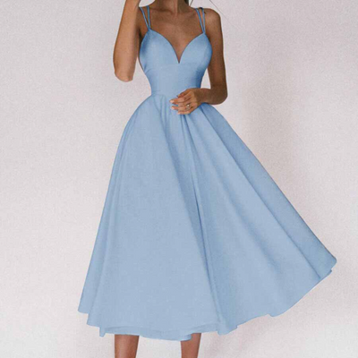 Kali - Elegantes Kleid mit V-Ausschnitt