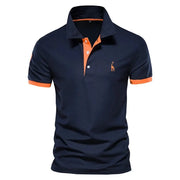 HEINRICH™ | SOMMER-POLO FÜR HERREN – Dunkelblau