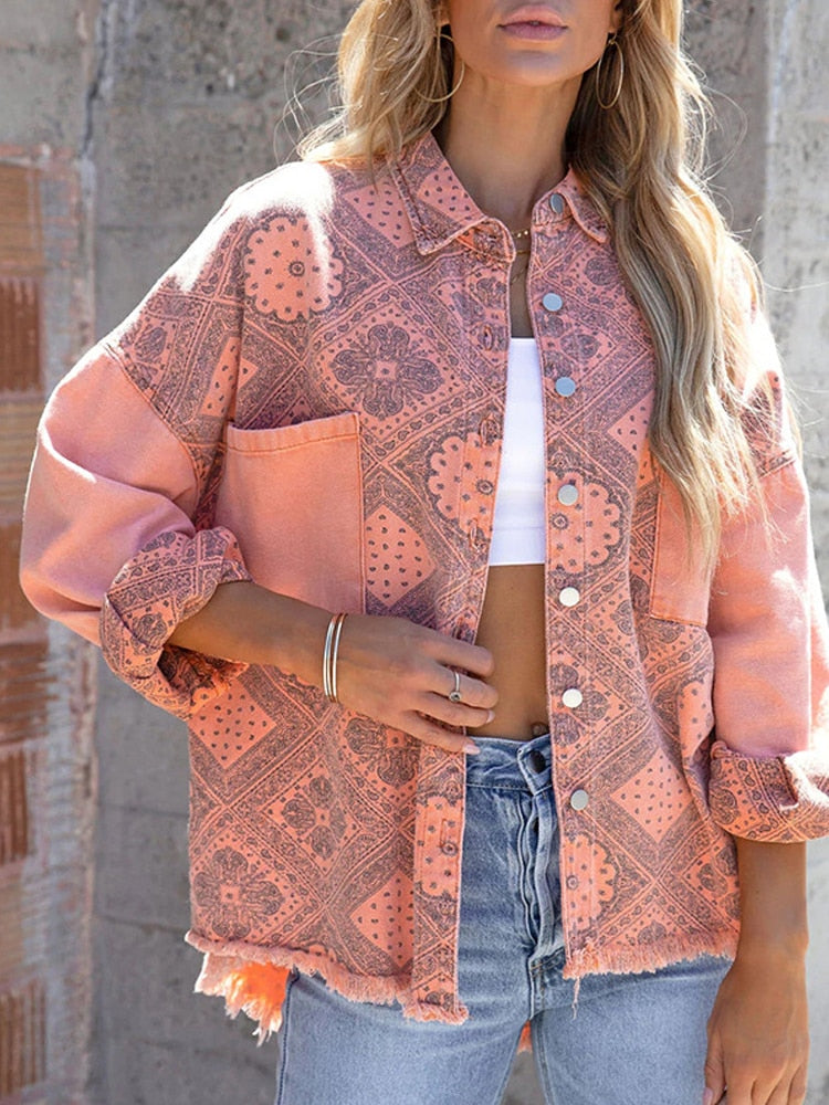 Jerena - Vintage Damenjacke Stilvoll