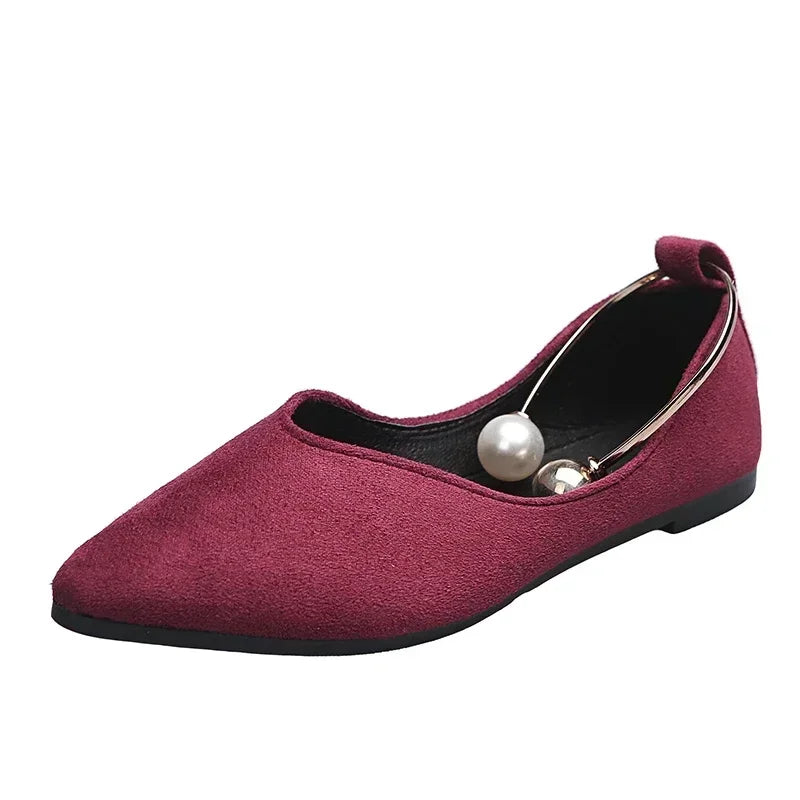 Gracia - Stilvolle Spitz zulaufende Ballerinas Damen