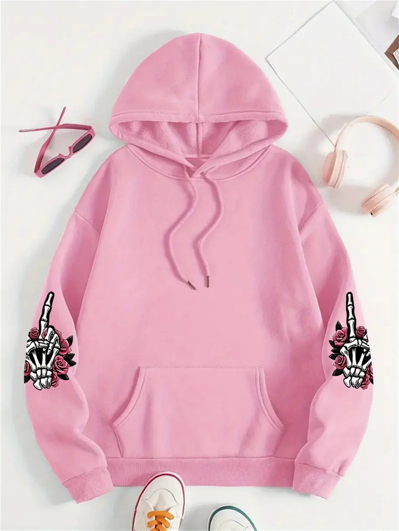 Camellia | Kapuzenpulli mit lustigem Aufdruck