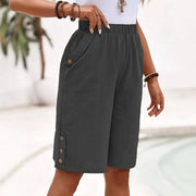 Sommerfeld | Bequeme Damen-Shorts – Dunkelgrau