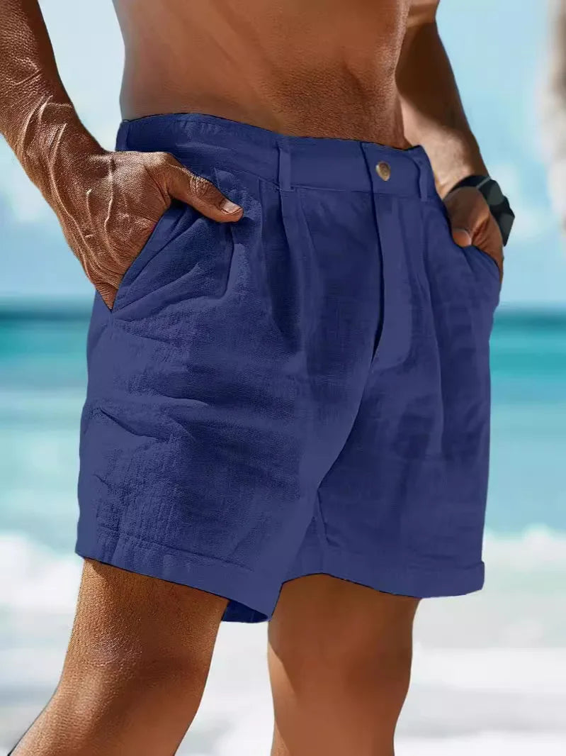 Luftige Sommer-Shorts aus Leinen für Herren – Jonas
