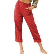 Sommerfeld | Elegante Sommer-Shorts mit Relaxed Fit (1 kaufen, 1 GRATIS dazu) – Rot