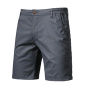 Mike | Premium maßgeschneiderte Shorts – Raffinierter Komfort und zeitloser Stil – Dunkelgrau