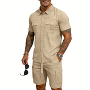 Yarcombe - Atmungsaktiver Herren-Zweiteiler – Khaki