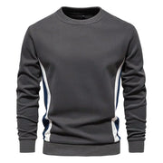 Felix | Moderner Pullover für Herren im Alltag – Dunkelgrau