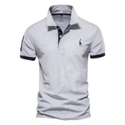 HEINRICH™ | SOMMER-POLO FÜR HERREN – Grau