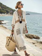 Vera Langes Sommerkleid – Schwarz