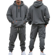Sommerfeld | Sportliches Herren-Jogging-Set (1 kaufen, 1 gratis dazu) – Dunkelgrau