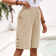 Sommerfeld | Bequeme Damen-Shorts – Khaki
