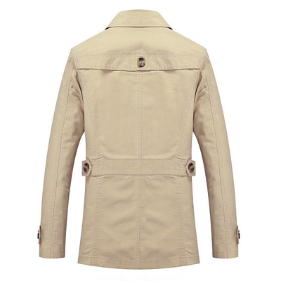 Bjorn - Langer Herren Regenmantel