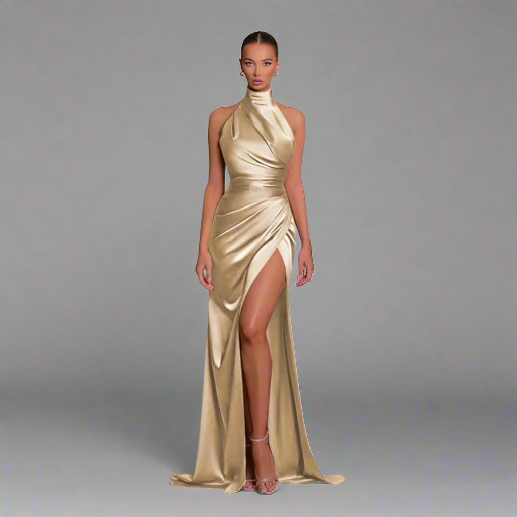 Constanze | Elegantes Kleid mit Schlitz