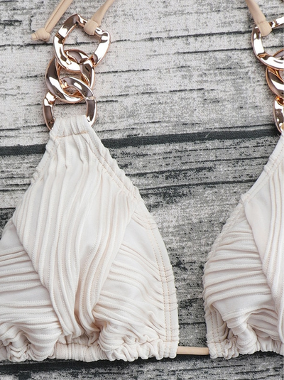 Marjorie - Damen Bikini Sinnlich Elegant Mit Akzenten