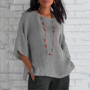 Lucetta - federleichte Bluse – Grau