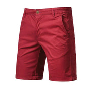 Mike | Premium maßgeschneiderte Shorts – Raffinierter Komfort und zeitloser Stil – Weinrot