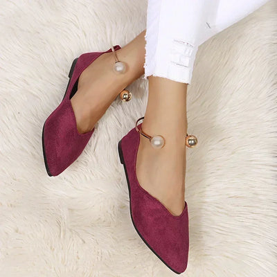 Gracia - Stilvolle Spitz zulaufende Ballerinas Damen