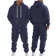 Sommerfeld | Sportliches Herren-Jogging-Set (1 kaufen, 1 gratis dazu) – Dunkelblau