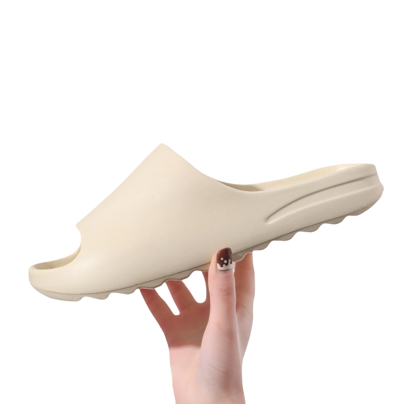 Jolina - Damen Yeezy Stil Bequeme Pantoletten