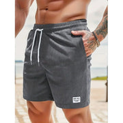 Sander | Luxe lässige Shorts mit Kordelzug – Ultimativer Komfort und modern – Dunkelgrau