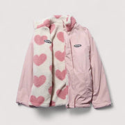 Adera - Wendejacke mit weichem Griff – Rosa