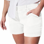 Sandra - Lässige Sommer-Shorts – Weiß