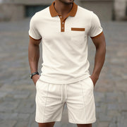 Gino | Klassisches Herren Poloset – Khaki