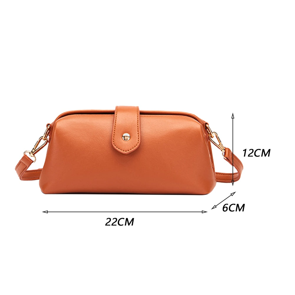 Fabienne - Retro-Ledertasche, handgemacht