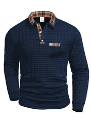 CASEY™ | ELEGANTER PULLOVER FÜR HERREN – Marineblau