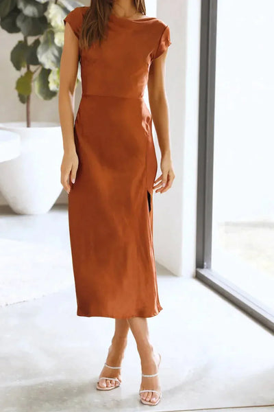 Harmony - Elegantes Slik-Kleid