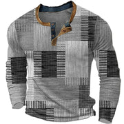 BEECK™ | FARBENFROHES HERREN-LANGARMSHIRT – Grau