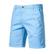 Mike | Premium maßgeschneiderte Shorts – Raffinierter Komfort und zeitloser Stil – Himmelblau
