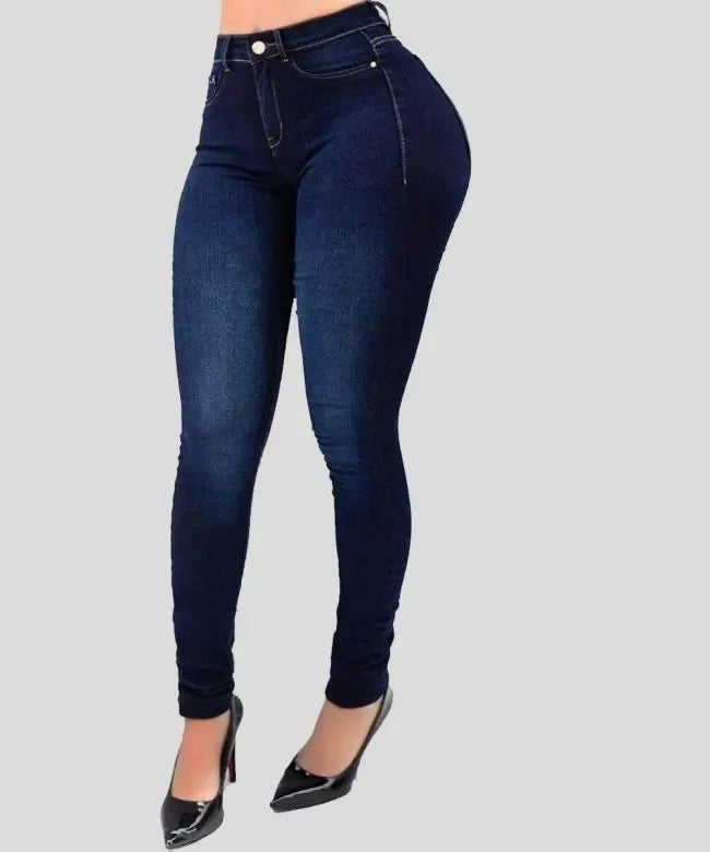 Gretchen Figurformende Strecken-Jeans