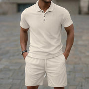 Sommerfeld | Modernes Sommer-Polo-Set für Herren (1 kaufen, 1 GRATIS dazu) – Khaki
