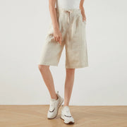 Sommerfeld | Luftige Shorts mit komfortabler Passform (1 kaufen, 1 GRATIS dazu) – Leinen