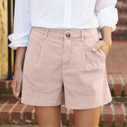 Wendy - Lässige Baumwoll-Shorts für den Sommer – Rosa