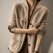 Serenavelle - Besonders weiche Strickjacke – Beige