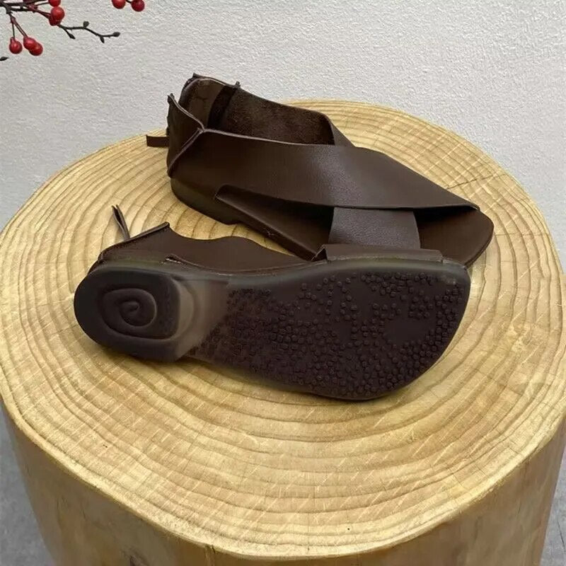 Coolen- Rutschfeste Leder Sandale für Damen & Herren