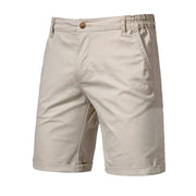 Mike | Premium maßgeschneiderte Shorts – Raffinierter Komfort und zeitloser Stil – Champagner